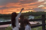 美しかった曙の空